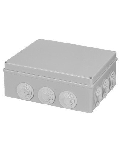 Распаячная коробка ОП 240х190х90мм, крышка, IP55, 12 гермовводов TDM (SQ1401-1143). Распаячная коробка ОП. TDM ЕLECTRIC в Уфе