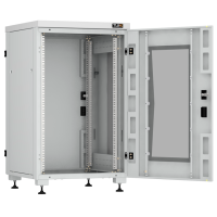 TFI-186080-PMMM-R-GY. Шкаф телекоммуникационный 19 напольный 18U. TLK