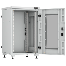 TFI-186080-PMMM-R-GY. Шкаф телекоммуникационный 19 напольный 18U. TLK