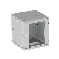 TWC-096060-R-G-GY. Шкаф телекоммуникационный 19 настенный 9U. TLK