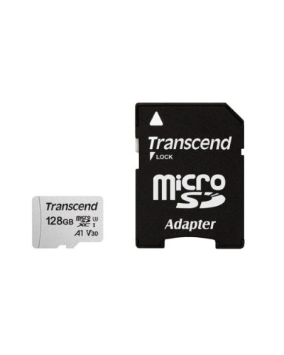 TS128GUSD300S-A. Карта памяти microSDXC, 128 ГБ, Class 10. TRANSCEND в Уфе