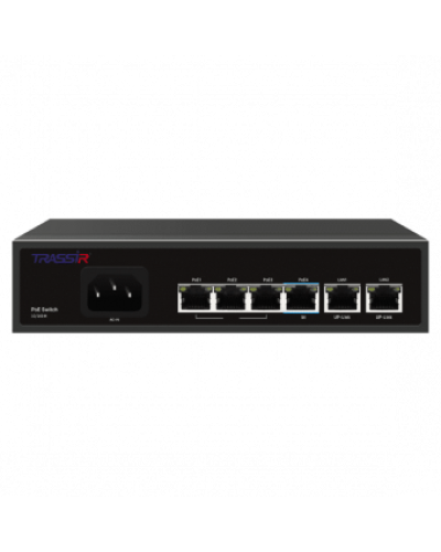 TR-NS1206-65-4PoE. Коммутатор с PoE. Trassir в Уфе