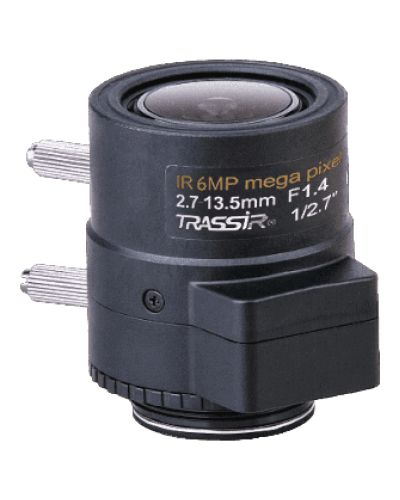 TR-L6M2.7D2.7-13.5IR. Объектив мегапиксельный с автоматической диафрагмой (АРД). Trassir в Уфе