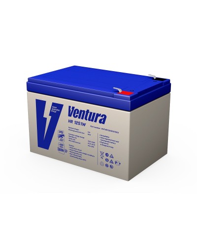 Ventura HR 1251W. Аккумулятор герметичный свинцово-кислотный. Ventura в Уфе