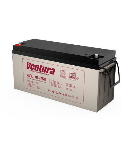 Ventura GPL 12-150. Аккумулятор герметичный свинцово-кислотный. Ventura в Уфе