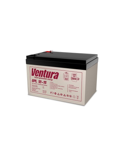 Ventura GPL 12-15. Аккумулятор герметичный свинцово-кислотный. Ventura в Уфе