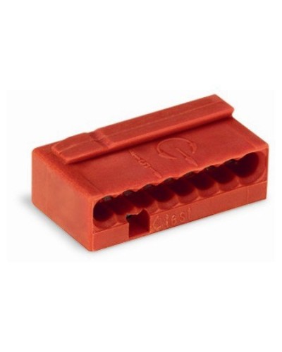 WAGO 243-808 Клемма MICRO 8-проводная красная. Клемма для распределительных коробок. WAGO в Уфе