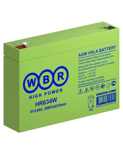 WBR HR634W. Аккумулятор герметичный свинцово-кислотный. WBR в Уфе
