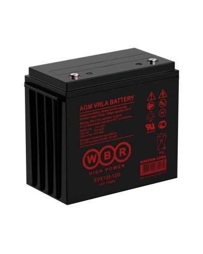 WBR EVX135-12G. Аккумулятор герметичный свинцово-кислотный. WBR в Уфе