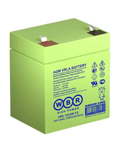 WBR HRL1223W F2. Аккумулятор герметичный свинцово-кислотный. WBR в Уфе