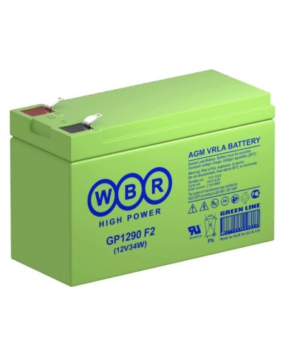 WBR GP1290 F2. Аккумулятор герметичный свинцово-кислотный. WBR в Уфе