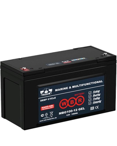 WBR MBG100-12. Аккумулятор герметичный свинцово-кислотный. WBR в Уфе