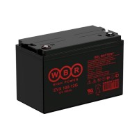 WBR EVX100-12G. Аккумулятор герметичный свинцово-кислотный. WBR