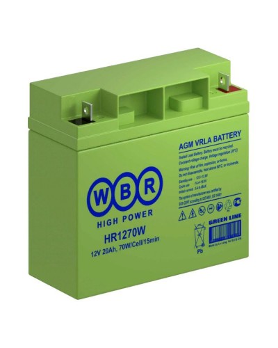 WBR HR1270W. Аккумулятор герметичный свинцово-кислотный. WBR в Уфе