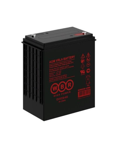 WBR EVX330-6G. Аккумулятор герметичный свинцово-кислотный. WBR в Уфе