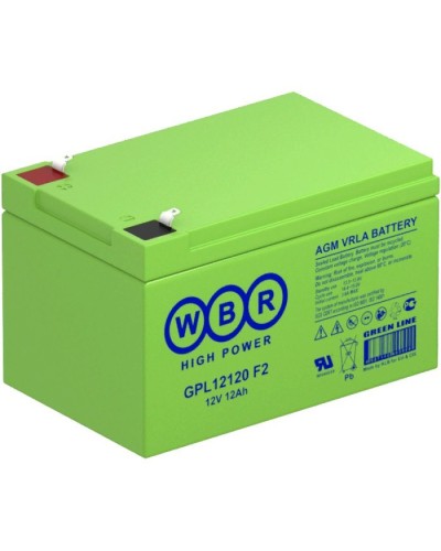 WBR GPL12120 F2. Аккумулятор герметичный свинцово-кислотный. WBR в Уфе