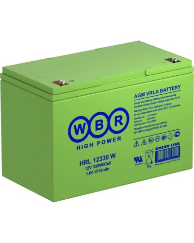 WBR HRL12330W. Аккумулятор герметичный свинцово-кислотный. WBR в Уфе