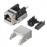 WR-KJ-RJ45-C5E-SH-90. Вставка Keystone Jack RJ-45. WRLine