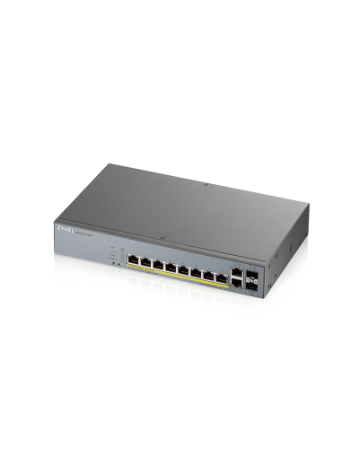 GS1350-12HP-EU0101F. Коммутатор сетевой PoE управляемый L2. ZYXEL в Уфе