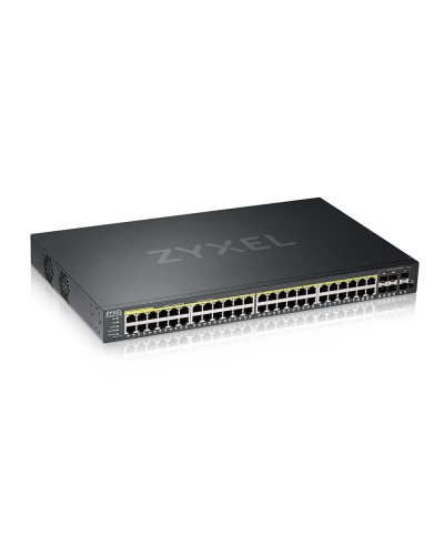 GS2220-50HP-EU0101F. Коммутатор гибридный L2 PoE+ rack 19. ZYXEL в Уфе