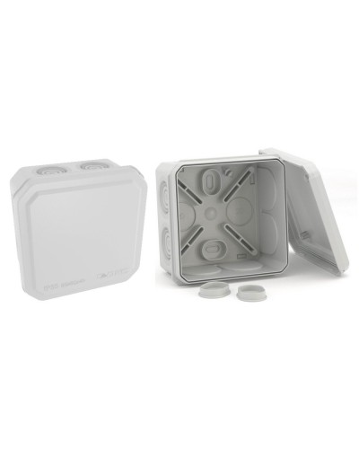 Коробка ответвительная с кабельными вводами IP55, 85х85х40 (53785). Коробка ответвительная. ДКС в Уфе