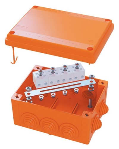 Коробка FS 100х100х50 5P (FSB10510): Коробка ответвительная огнестойкая из термопласта в Уфе