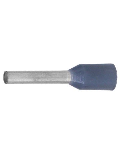 Наконечник-гильза НШВИ 0.75-06, серый (100 шт) (IF0.75-06GR). Наконечник-гильза с изолированным фланцем. ДКС в Уфе