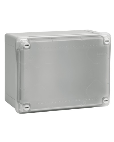 Коробка ответвительная с гладкими стенками IP56, 150х110х70 (54020). Коробка ответвительная с гладкими стенками и матовой крышкой. ДКС в Уфе