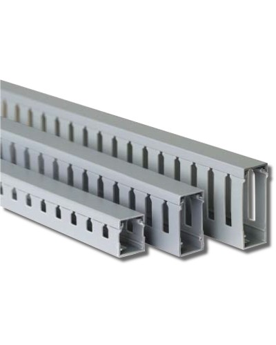 Короб перфорированный, серый RL75 15x40 (00674RL). Короб перфорированный. ДКС в Уфе