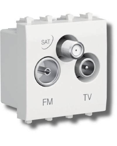 Розетка TV-FM-SAT Avanti 1 модуль ванильная дымка (4405532): Розетка TV-FM-SAT в Уфе