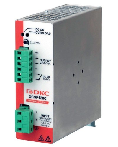 Источник питания однофазный, 120Вт, 2.5А, 48В (XCSF120DP). Источник питания OPTIMAL POWER однофазный, с ORing диодом. ДКС в Уфе