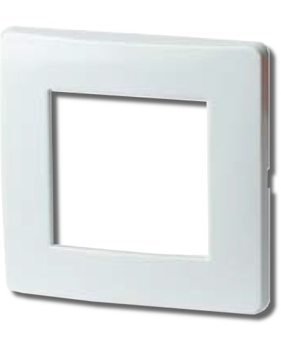 Рамка на 2 модуля (одноместная), белая (75010W): Рамка одноместная, Brava в Уфе