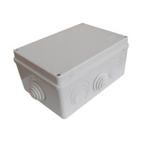 Коробка 3014 220х170х85, 10вых, IP55, серая (44014HF). Коробка монтажная. Экопласт