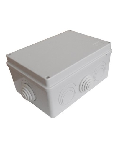 Коробка JBS210 210х150х100, 8 вых., 24P (0,15...2,5мм²) серая (43636HF-GR). Коробка монтажная, огнестойкая, без галогена. Экопласт в Уфе