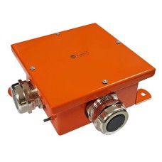 Коробка SMB120 металлическая 120х120х60, 10P (1,5-6 мм²) (56264). Коробка, огнестойкая. Экопласт