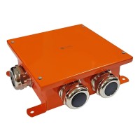 Коробка SMB165 металлическая 164х164х65, 9P (1,5-10 мм²) (56359E). Коробка, огнестойкая. Экопласт