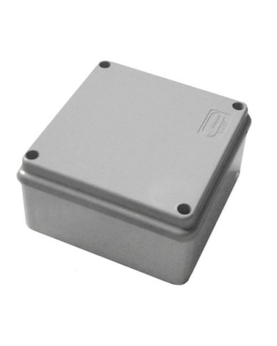 Коробка JBS100 100х100х55, 3P (0,15...2,5мм²) серая (42007HF-GR). Коробка монтажная, огнестойкая, без галогена. Экопласт в Уфе