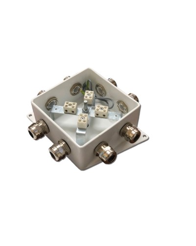 КМ-О (8к)-IP66-120х120, пять вводов: Коробка монтажная огнестойкая в Уфе