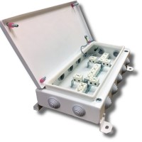 КМ-О (28к)-IP55-1530, 14 вводов: Коробка монтажная огнестойкая
