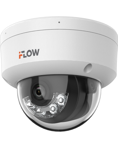 F-IC-2442C2MS(4мм). Бюджетная IP-видеокамера купольная. i-FLOW в Уфе