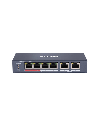 F-SW-EU206POE-V/L. Сетевой PoE коммутатор. i-FLOW в Уфе