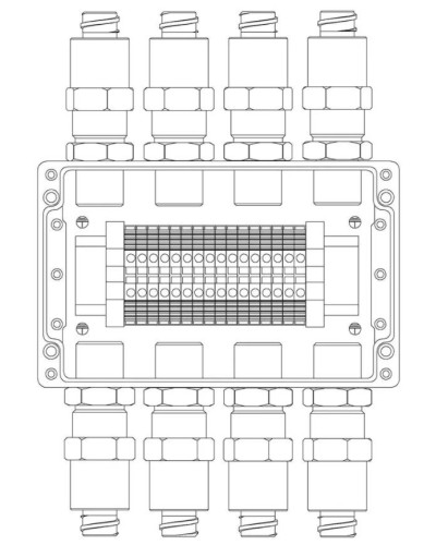КВМК 1603. Коробка коммутационная взрывозащищенная. Компания СМД в Уфе