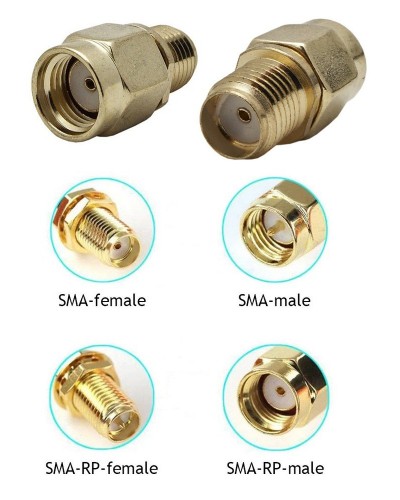 S-A312 (RP-SMA-male - SMA-female). Переходник. Прочие зарубежные в Уфе