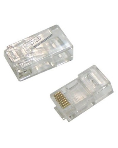 RJ-45 джек (8P8C) (100 шт). Разъем RJ-45. Прочие зарубежные в Уфе