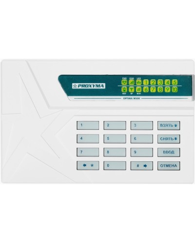 W500RL+ Optima. Объектовый прибор с встроенными GSM, РПП Ладога-РК/Ладога-РК+, и проводными шлейфами. Проксима в Уфе