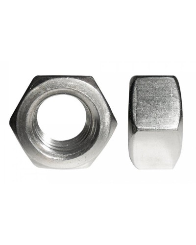 Гайка шестигранная нержавеющая (А2) M8 (DIN 934) (500 шт) (PR08.7456). Гайка шестигранная нержавеющая (А2). Промрукав в Уфе