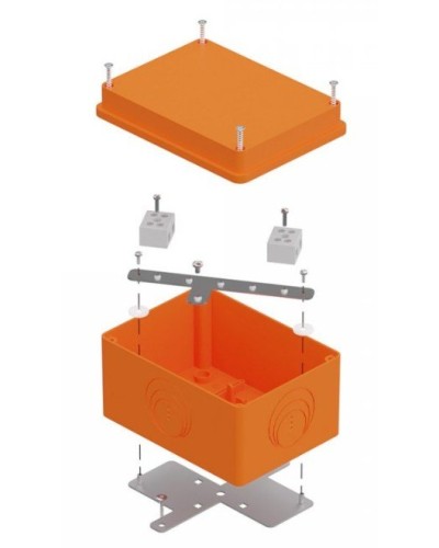 Коробка огнестойкая 150х110х90 E15-E120 для о/п (40-0351-FR10.0-4). Коробка огнестойкая для открытой установки. Промрукав в Уфе