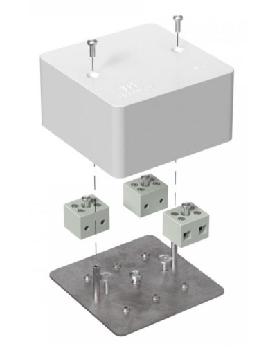 Коробка огнестойкая 103х103х45 (40-0470-FR2.5-6). Коробка огнестойкая для открытой установки. Промрукав в Уфе