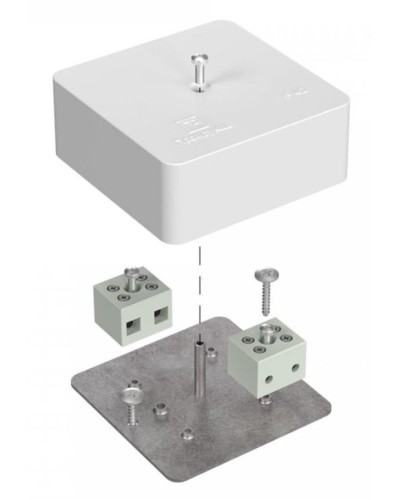 Коробка огнестойкая 75х75х30 (40-0450-FR2.5-4). Коробка огнестойкая для открытой установки. Промрукав в Уфе