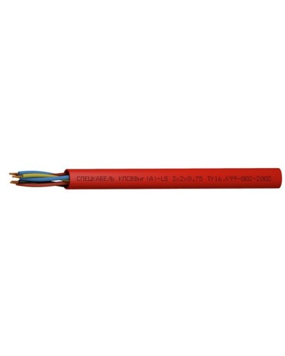 КПСВВнг(А)-LS 3х2х1,5 (Спецкабель). Кабель симметричный для систем сигнализации и управления, групповой прокладки, с пониженным дымо- и газовыделением. Спецкабель в Уфе